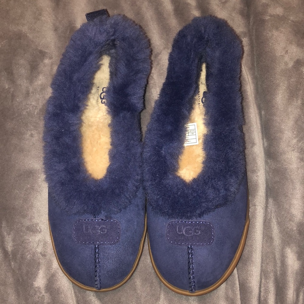 UGG Blue Slippers